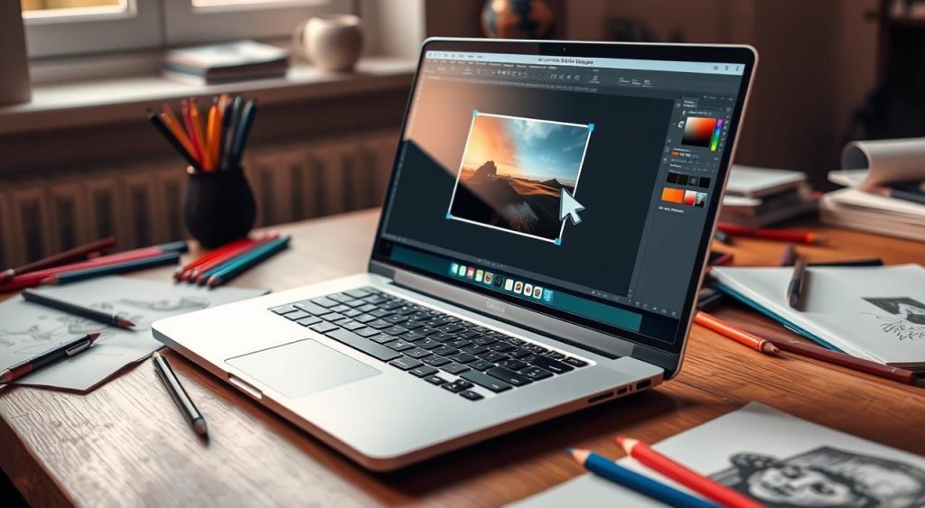 como copiar imagem no notebook