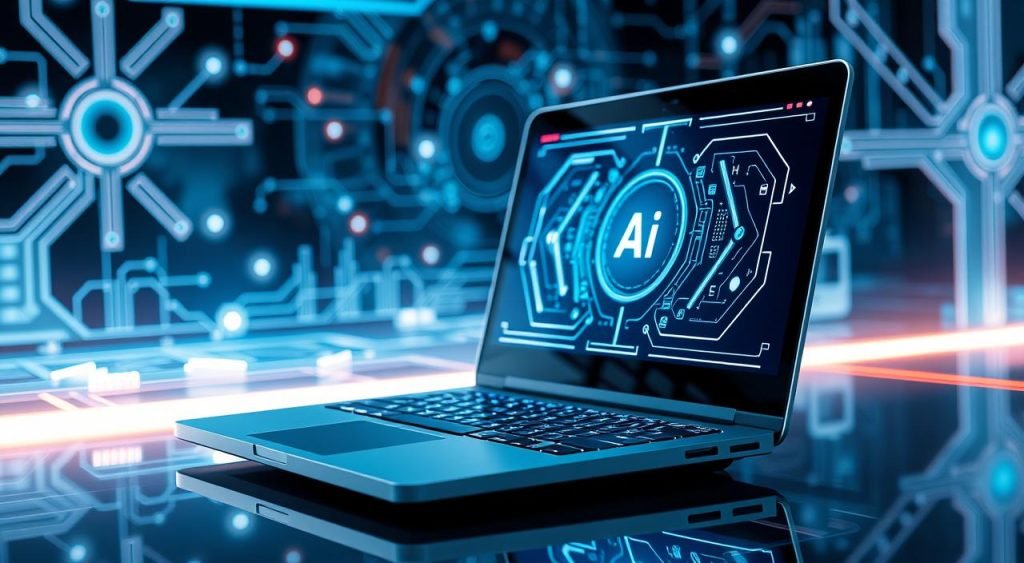 notebook com inteligência artificial